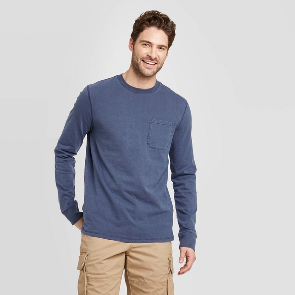 Goodfellow & Co Other - Goodfellow blue standard fit long sleeve shirt